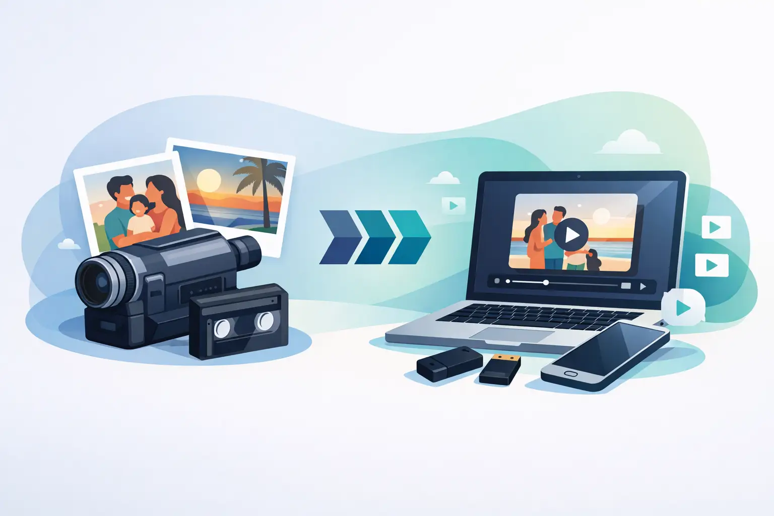 How to transfer Video8 to MP4 without losing your memories