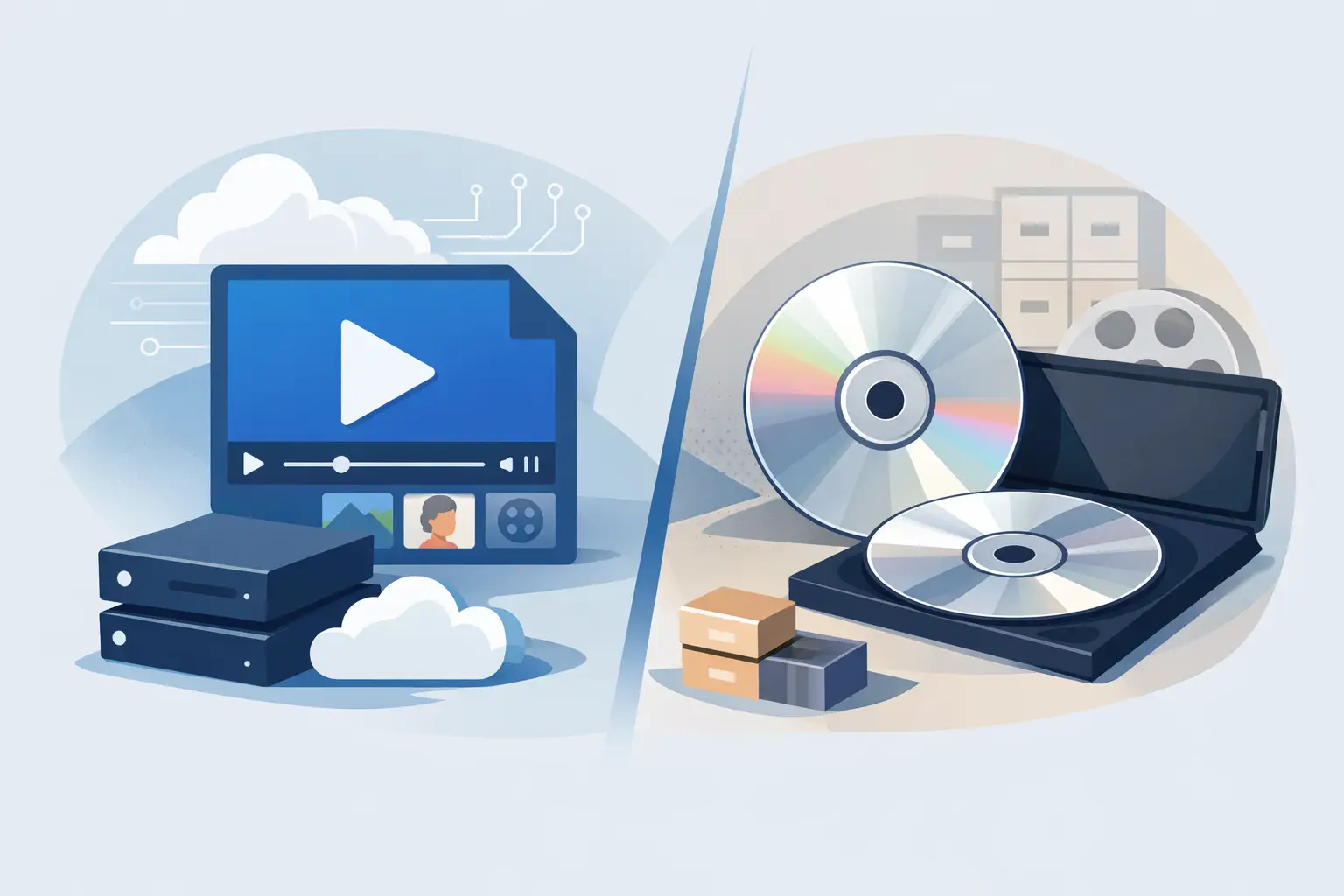 MP4 or DVD for recordings? What to choose for your archive